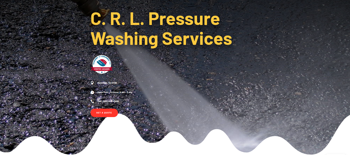 Goodlettsville Pressure Washing - C. R. L. Pressure Washing Services